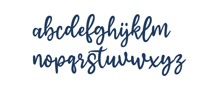 Christmas Mint Regular Lowercase