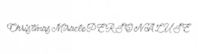 Christmas Miracle PERSONAL USE  font caratteri gratis