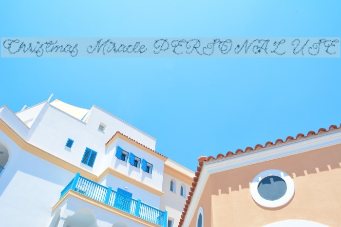 Christmas Miracle PERSONAL USE Example 1