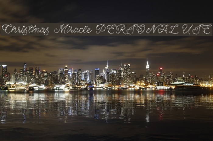 Christmas Miracle PERSONAL USE Example 2