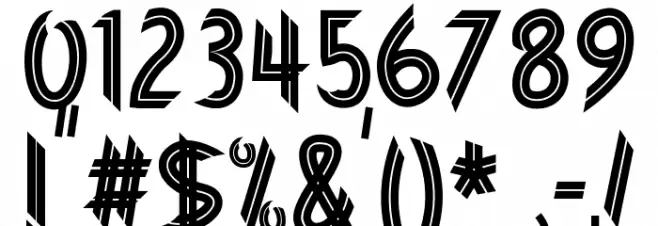 Christmas Monogram Font OTHER CHARS