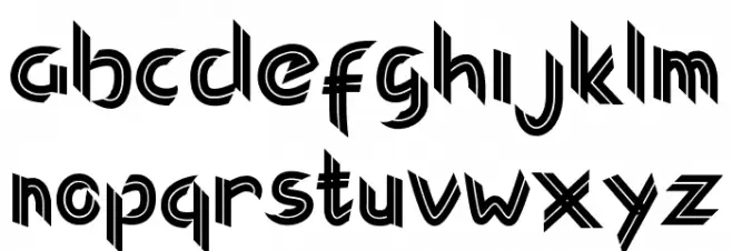 Christmas Monogram Caratteri MINUSCOLO