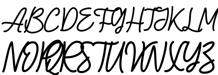 Christmas Monoline - Personal U Font OTHER CHARS