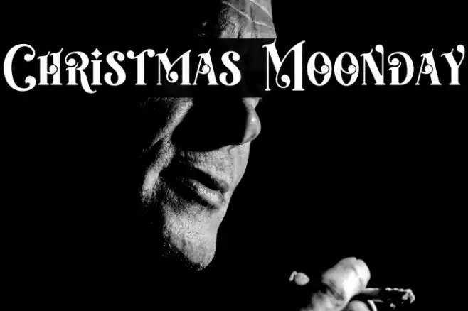 Christmas Moonday Font examples
