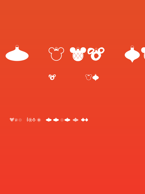 Christmas Mouse Poster