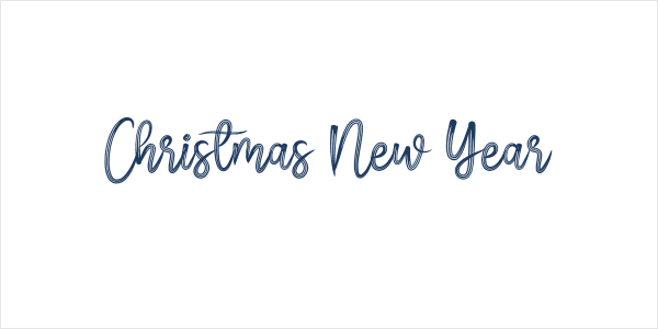 Christmas New Year Logo