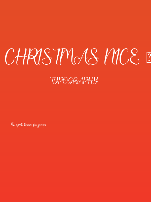 Christmas Nice - Personal Use Poster