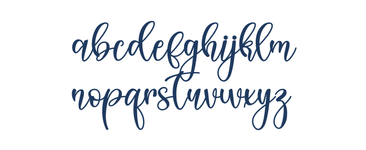 Christmas Nice - Personal Use Lowercase