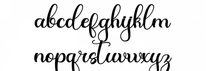 Christmas Night-Personal Use 字体 小写