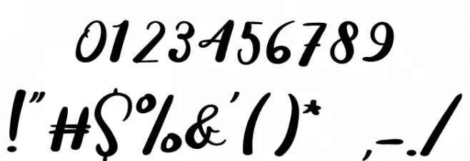 Christmas Of Canada Font OTHER CHARS