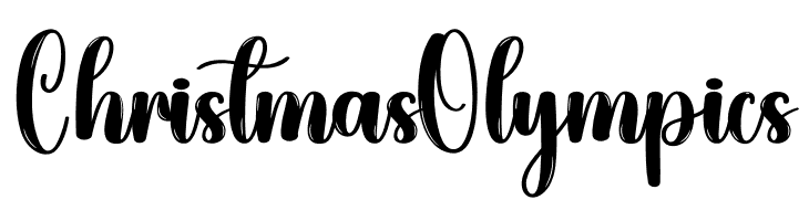 Christmas Olympics baixar fontes gratis