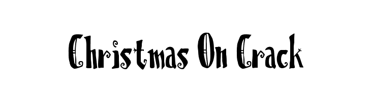 Christmas On Crack لخطوط تنزيل
