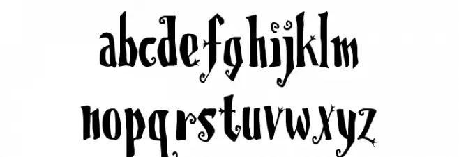 Christmas On Crack Schriftart Kleinbuchstaben