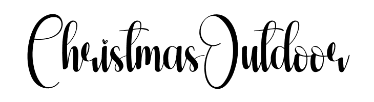 Christmas Outdoor नि: शुल्क फ़ॉन्ट्स डाउनलोड