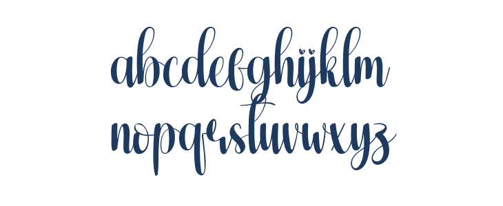 Christmas Outdoor Lowercase