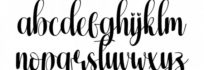 Christmas Outdoor Font LOWERCASE