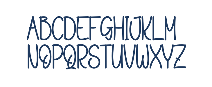 Christmas Overlight Uppercase