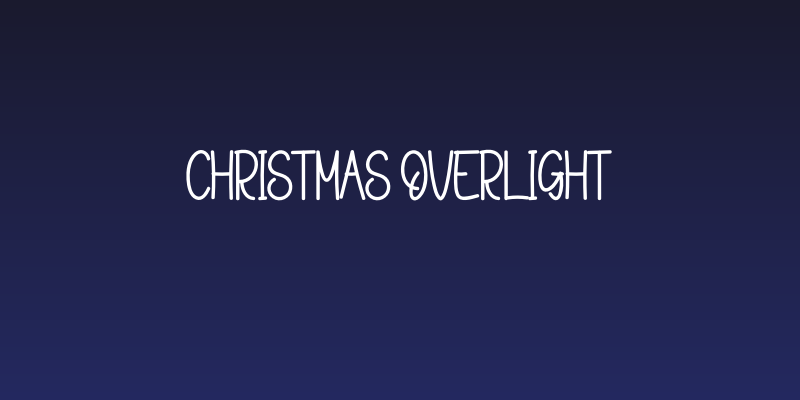 Christmas Overlight Social Header