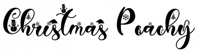 Christmas Peachy 免费字体下载