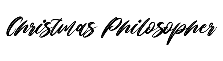 Christmas Philosopher baixar fontes gratis