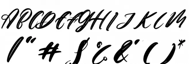 Christmas Philosopher Font Alte caractere