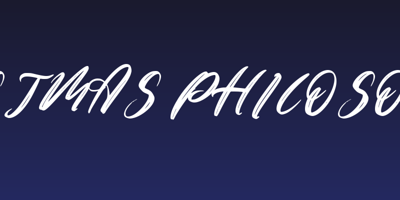 Christmas Philosopher Social Header