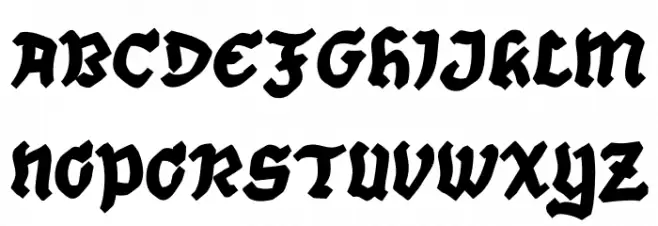 Christmas Philosophy - 1 Fonte MAIÚSCULAS