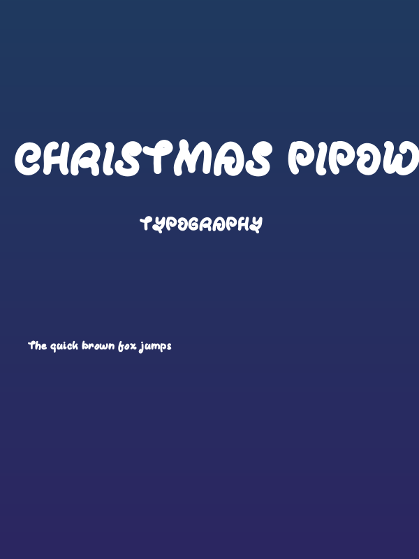 Christmas Pipow Demo Poster
