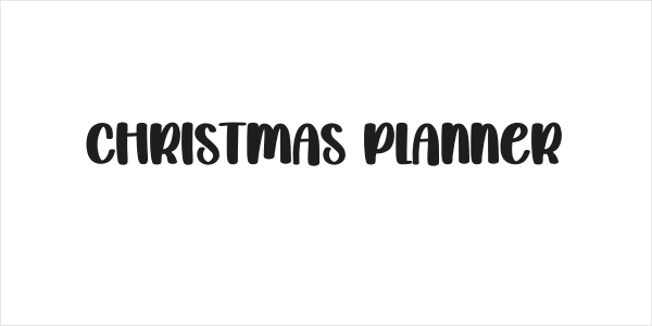 Christmas Planner Logo