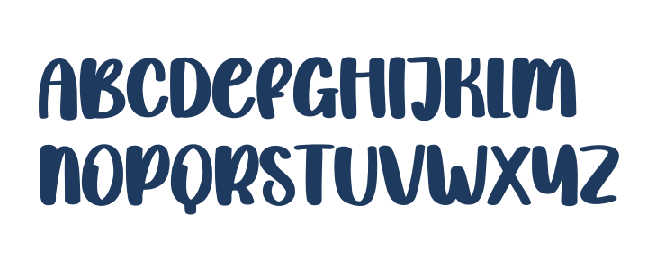 Christmas Planner Lowercase