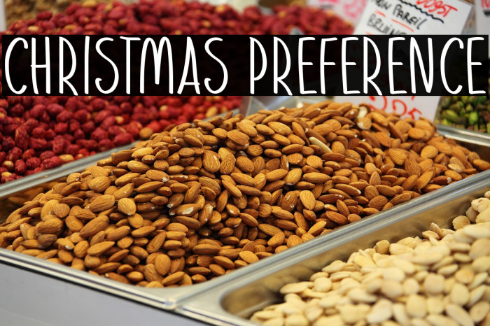 Christmas Preference Example 3