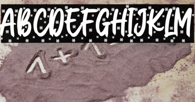 Christmas Present Snow Example 1