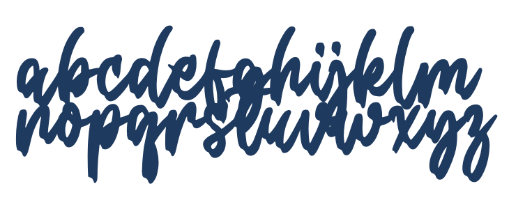 Christmas Present Lowercase