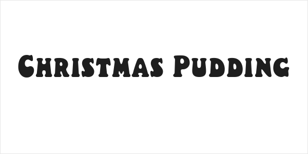 Christmas Pudding Logo