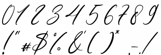 Christmas Quessa Font OTHER CHARS