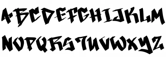 Christmas Railway Demo Font UPPERCASE