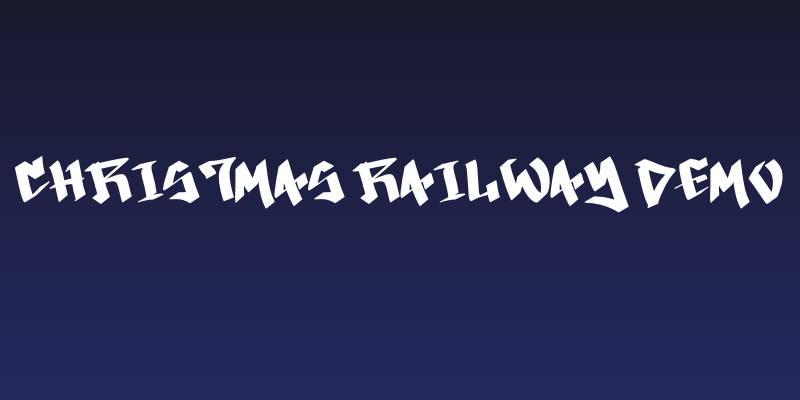 Christmas Railway Demo Social Header
