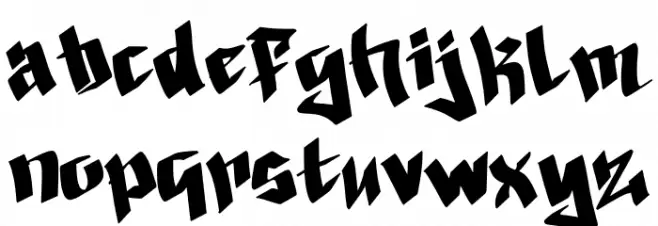Christmas Railway Demo Font LOWERCASE