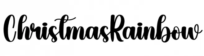 Christmas Rainbow تنزيل الخطوط