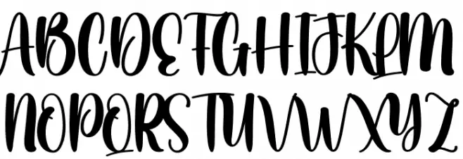 Christmas Rainbow Fonte MAIÚSCULAS