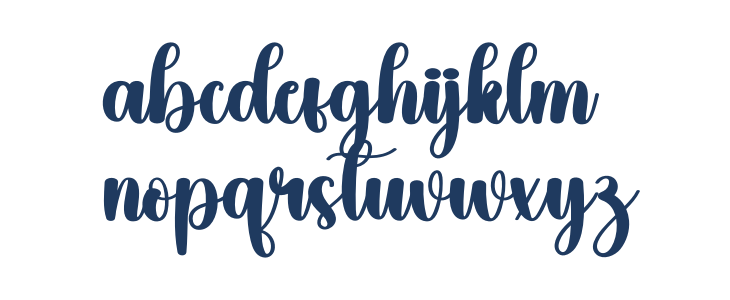 Christmas Rainbow Lowercase