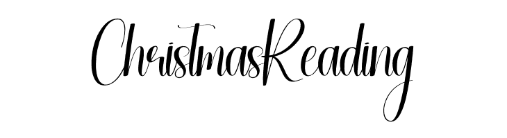 Christmas Reading baixar fontes gratis