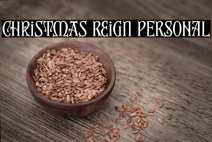 Christmas Reign PERSONAL Example 3