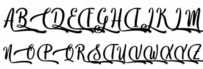 Christmas Ribby - Personal Use Шрифта ВЕРХНИЙ