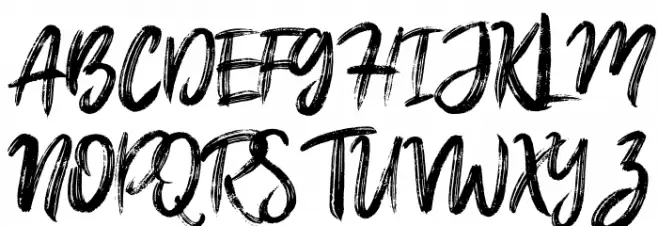 Christmas Rockstar - Personal u Font Litere mari