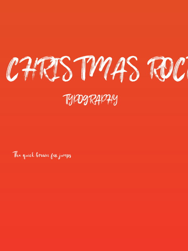 Christmas Rockstar - Personal u Poster