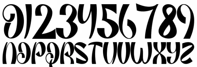 Christmas Rolisya Demo Fonte OUTROS PERSONAGENS