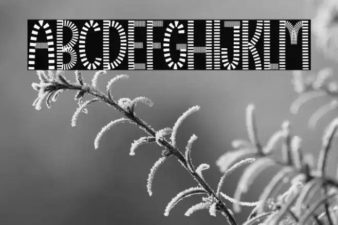 Christmas Santa Cart Font examples