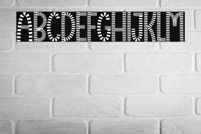 Christmas Santa Cart Font examples