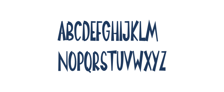 Christmas Santa Uppercase